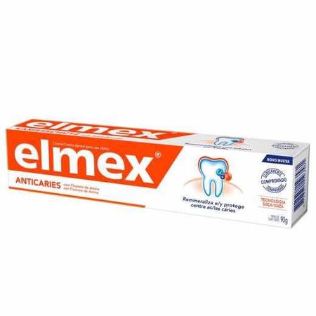 Imagem de Kit Creme Dental + Escova Elmex 90g