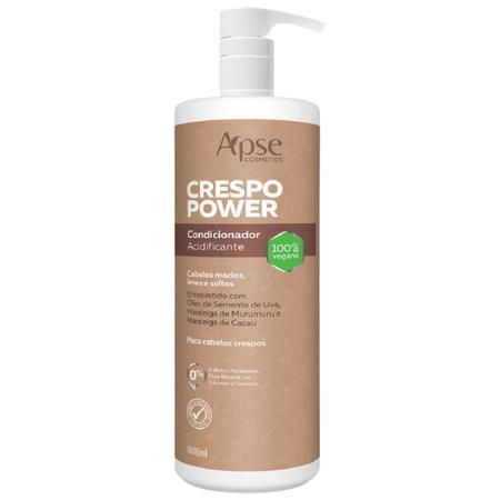 Imagem de Kit Crespos Power Apse Shampoo E Condicionador 2X1000Ml