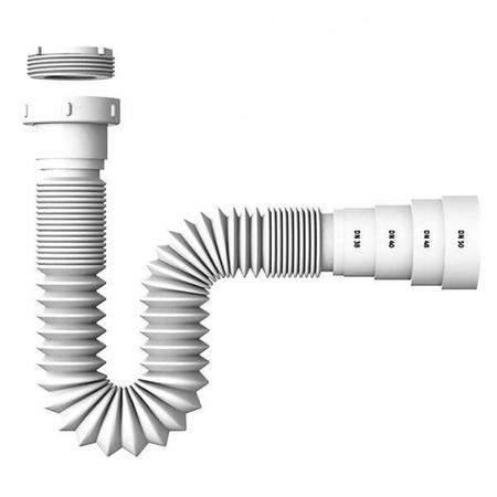 Imagem de Kit Cuba L38 Torneira Link 1062 Metal Válvula 1 Polegada Sifão Pvc Flexível Compace