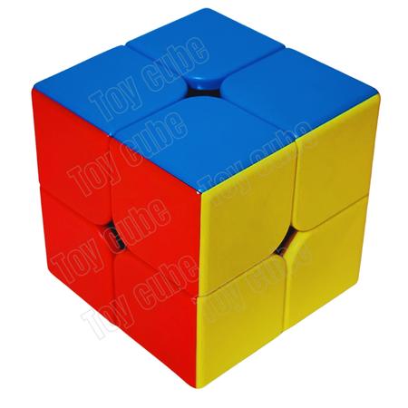 Kit 4 Cubo Mágico 2x2 + 2x2x2 + 3x3x3 + Pirâmide Magic Cube em