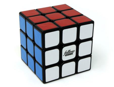 Imagem de Kit Cubo Mágico 3x3 Profissional Fellow Cube + Livro: O Segredo Do Cubo Mágico