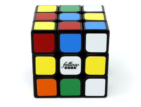 Imagem de Kit Cubo Mágico 3x3 Profissional Fellow Cube + Livro: O Segredo Do Cubo Mágico