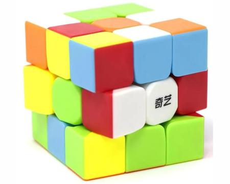 Kit Cubo Magico Profissional 3x3x3 Warrior S QiYi + Base Original - AC  STORE MULTIMARCAS