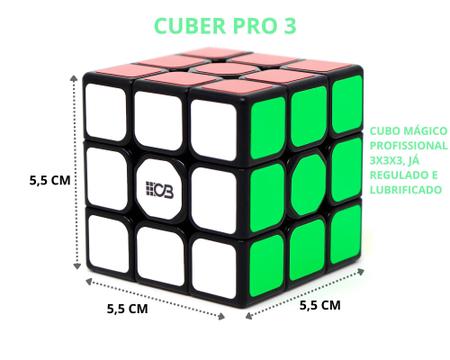 Kit Cubos Mágicos Especiais Importados Cubo Mágico Profissional