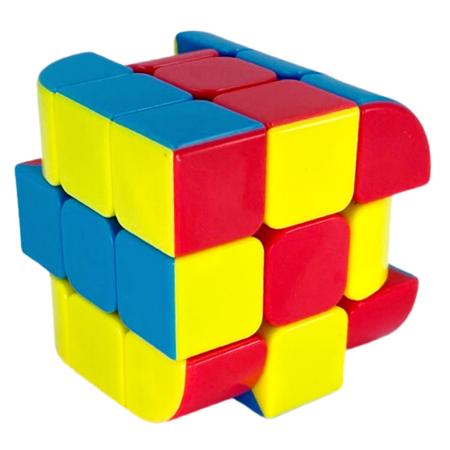 Cubo MAGICO INFATIL Cubo Mágico Simples Iniciante Treinar Memória - CB - Cubo  Mágico - Magazine Luiza