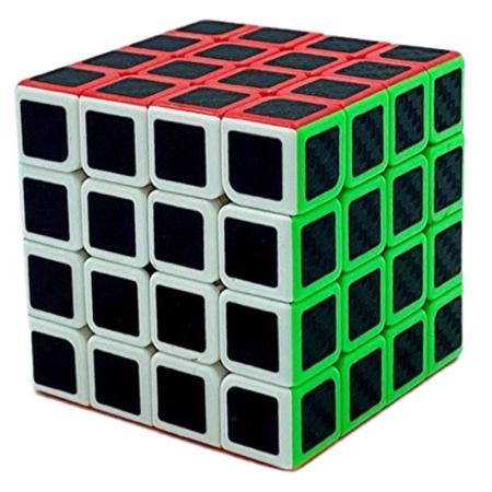 Kit Cubo Mágico Profissional MoYu 3x3 e 4x4 Carbon - Cubo Mágico - Magazine  Luiza