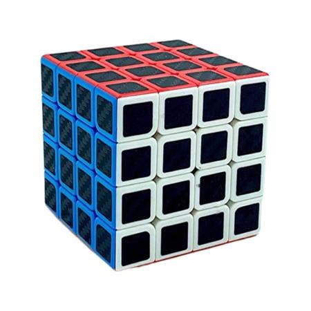 Kit Cubo Mágico Profissional MoYu 3x3 e 4x4 Carbon - Cubo Mágico - Magazine  Luiza