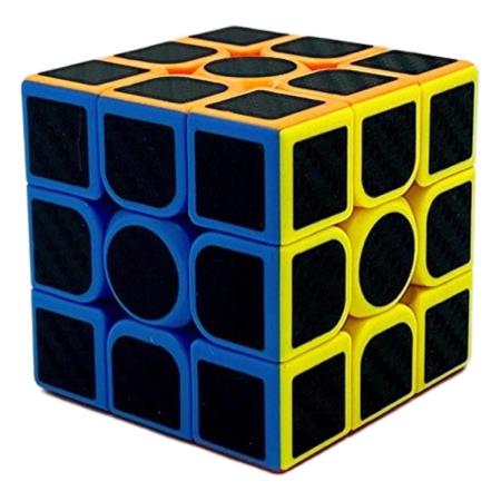 Kit Cubo Mágico Profissional MoYu 3x3 e 4x4 Carbon - Cubo Mágico