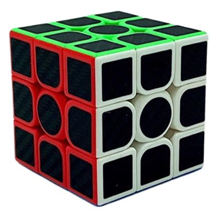 Kit Cubo Mágico Profissional MoYu 3x3 e 4x4 Carbon - Cubo Mágico