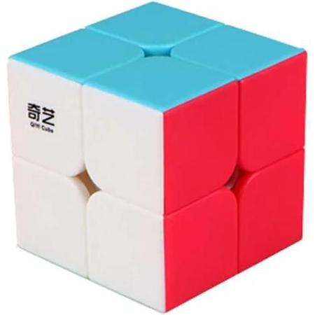 Kit Cubo Mágico Qiyi 2x2 + 3x3 + 4x4 + 5x5 Stickerlss