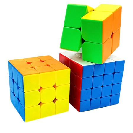 cubos mágicos 2x2 quebra-cabeça cubo magico brinquedos para crianças