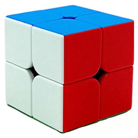 Cubo Magico 2x2 Profissional Pintado Iniciante Cube Puzzle