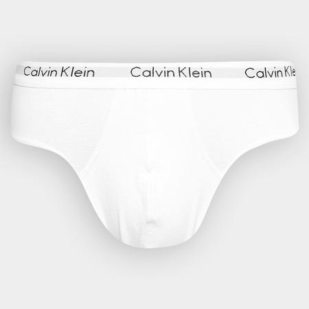 Cueca Calvin Klein Slip - Marinho+Cinza