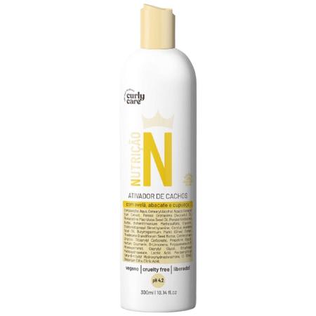 Kit Curly Care No Spume, Ativador E Óleo Nutrição Intensa Imagem de Kit Curly Care No Spume, Ativador E Óleo Nutrição Intensa