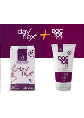 Kit dayflex colageno tipo ii +doctor fit alivio de dores e regeneração  cartilagens - AKMOS - Colágeno - Magazine Luiza