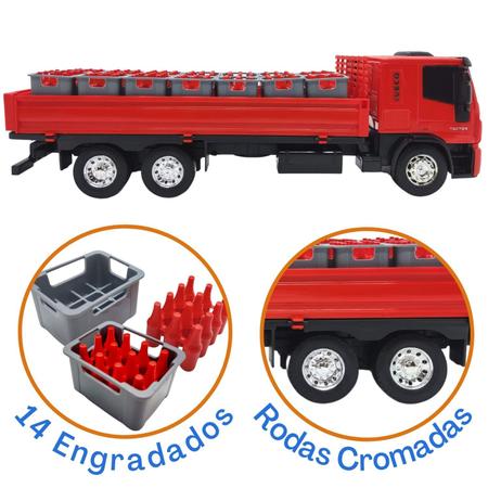 Kit Caminhão Brinquedo Tanque + Carga De Bebida + Carroceria em Promoção na  Americanas