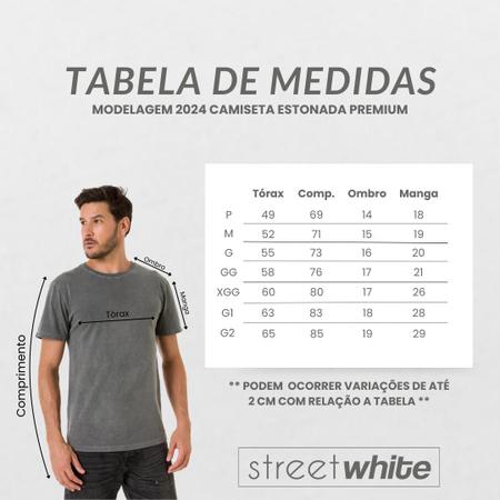 Imagem de Kit de 3 Camisetas Estonadas PREMIUM