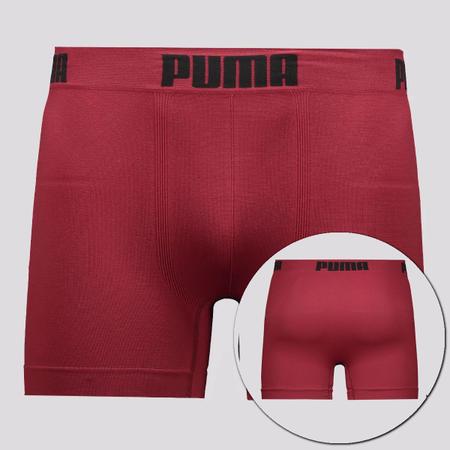 Kit de 3 Cuecas Boxer Puma Seamless Basic Colors - FutFanatics