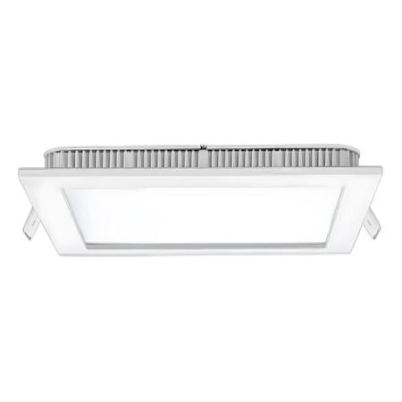 Imagem de Kit de 5 Painéis de LED Slim Embutido Quadrado 18W 3000K