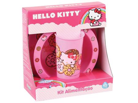 Imagem de Kit de Alimentação Hello Kitty 3 Peças