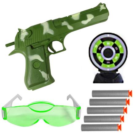 Kits de arma de brinquedo de plástico infantil para dardos Nerf