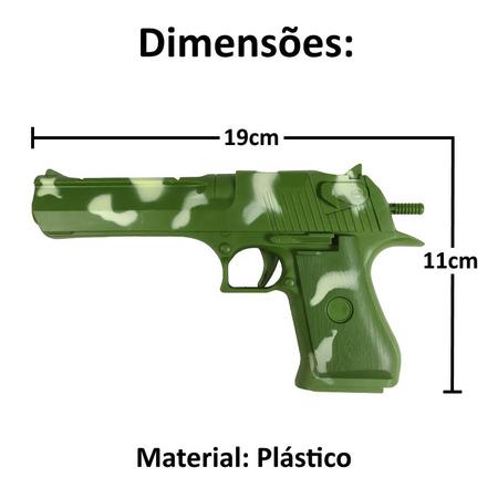 Kit de Arminha Militar Camuflada e Preta Nerf Lança Dardos - OM Utilidades  - Lançadores de Dardos - Magazine Luiza