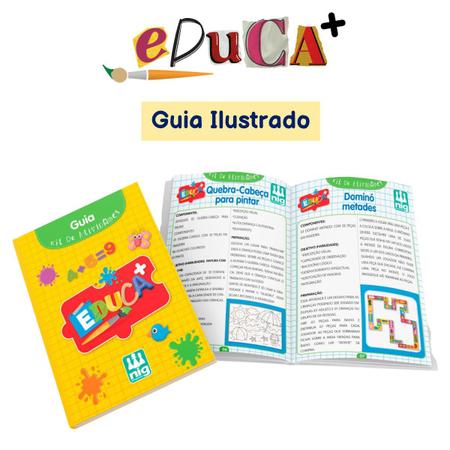 LIVRO DE COLORIR E JOGO DA MEMÓRIA - Educa Market