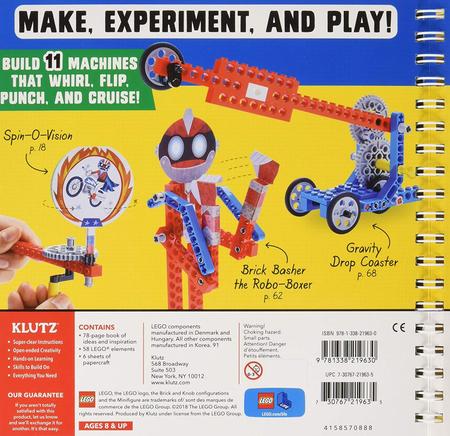 Imagem de Kit de atividades STEM de gadgets Lego com ciência Klutz