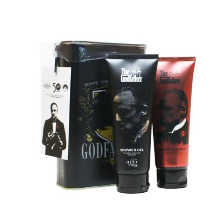 Kit de Banho - Lata Black Horse - The GodFather - Viking Imagem de Kit de Banho - Lata Black Horse - The GodFather - Viking