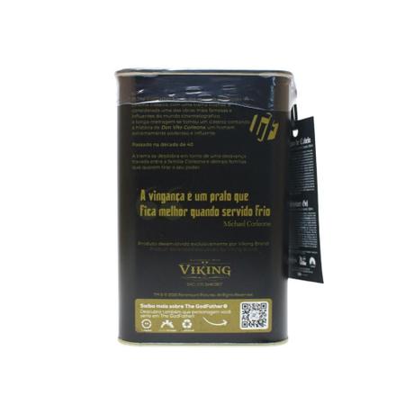 Kit de Banho - Lata Black Horse - The GodFather - Viking Imagem de Kit de Banho - Lata Black Horse - The GodFather - Viking