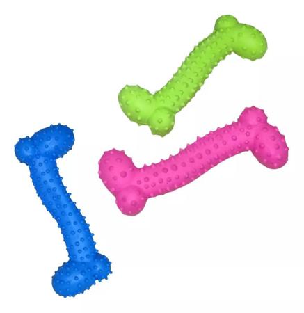 Imagem de Kit de Brinquedos para Cachorros 4 mordedor  Pet Bola interativa osso nylon bola corda