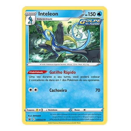 Kit de Cartas Pokémon Blister Triplo Estrelas Radiantes 3 Pacotes + 1 Carta  - Branco