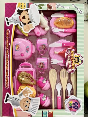 Kit Jogo Cozinha Utensílios Comidinha Infantil Brinquedo no Shoptime