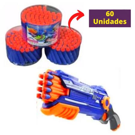 Kit de Dardos para Lançadores Nerf e Arminhas de Pressão 12