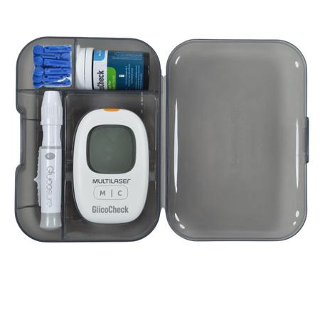 Imagem de Kit de Enfermagem Aparelho de  Pressao Estetoscopio Necessaire Medidor Glicose Multi Estagio Premium