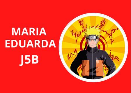 Etiqueta Escolar Personalizada - Naruto