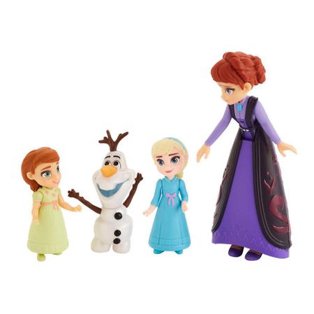 Kit Bonecas Frozen Rainha Elsa + Ana Piquenique com Olaf Frozen 2 Hasbro