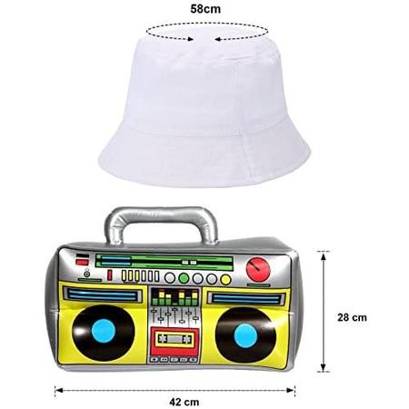 Os Kits De Fantasias De Roqueiro Dos Anos 80 E 90 Incluem Co