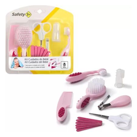 Imagem de Kit De Higiene Cuidados do Bebê Rosa - Safety 1st