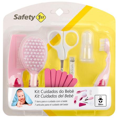 Imagem de Kit De Higiene Cuidados do Bebê Rosa - Safety 1st