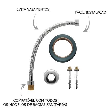 Imagem de Kit de Instalação Para Bacia Com Caixa Acoplada Esteves