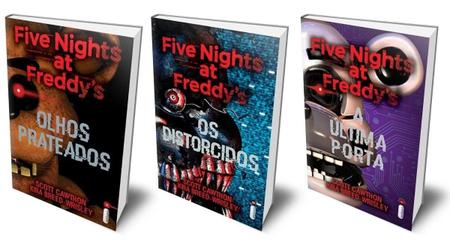 Imagem de Kit de Livros Five Nights at Freddys : Olhos Prateados & Os Distorcidos & A Última Porta Volumes 1, 2 e 3 Fnaf Capa Comum