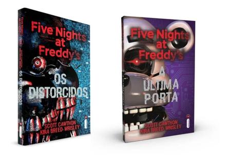 Kit de Livros Five Nights at Freddys : Os Distorcidos & A Última