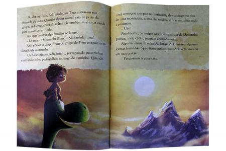 Coleção 2 Livros Infantil Dinossauro Aquarela e 101 Paginas