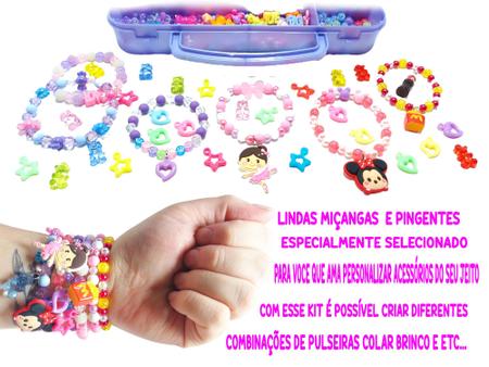 Imagem de Kit De  Miçangas P/fazer Lindas Pulseiras E Colares