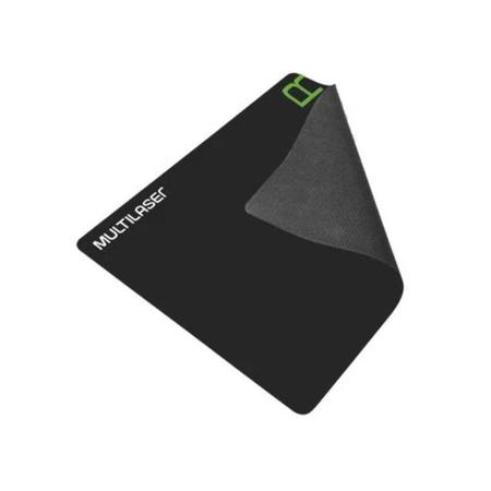 Imagem de Kit de mouse com 3200dpi e mousepad gamer preto e verde