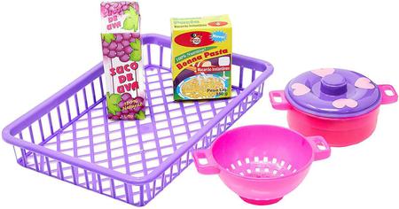 Kit Frigideira + Cesta Comida De Brinquedo Frutas Infantil - Pica Pau -  Panelinha de Brinquedo - Magazine Luiza