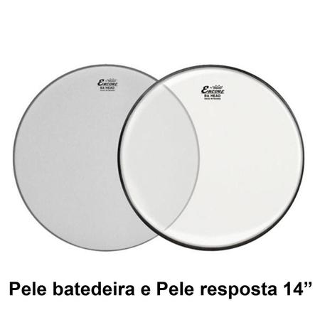 Imagem de Kit de Pele Remo Caixa 14 Polegadas Batedeira + Resposta EN-BS14-PP
