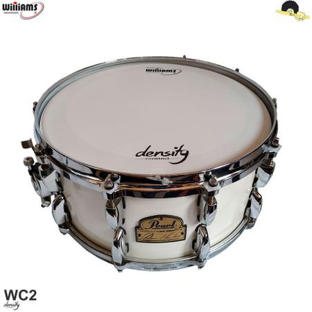 Kit de Peles Williams Density - WC2 Filme duplo coated 10/12/14/16/22 - Williams Drumheads Imagem de Kit de Peles Williams Density - WC2 Filme duplo coated 10/12/14/16/22