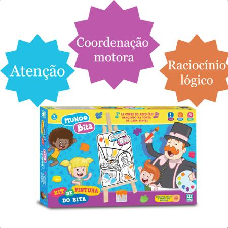 Kit de Pinturas e Atividades Infantil Educa+ 0480 Nig Brinquedos -  TudodeFerramentas - Levando Praticidade ao seu Dia a Dia